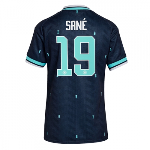 Billige Fotballdrakt Tyskland Leroy Sane #19 Replika Bortedrakt Dame VM 2026 Kortermet Billige Fotballdrakt Tyskland Leroy Sane #19 Replika Bortedrakt Dame VM 2026 Kortermet